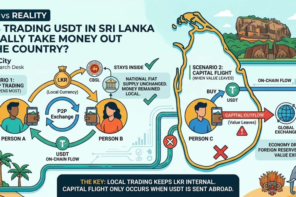Does Trading USDT in Sri Lanka Actually Take Money Out of the Country?