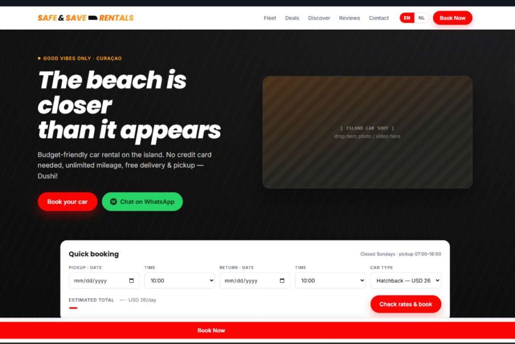 Safe & Save Rentals SEO Audit