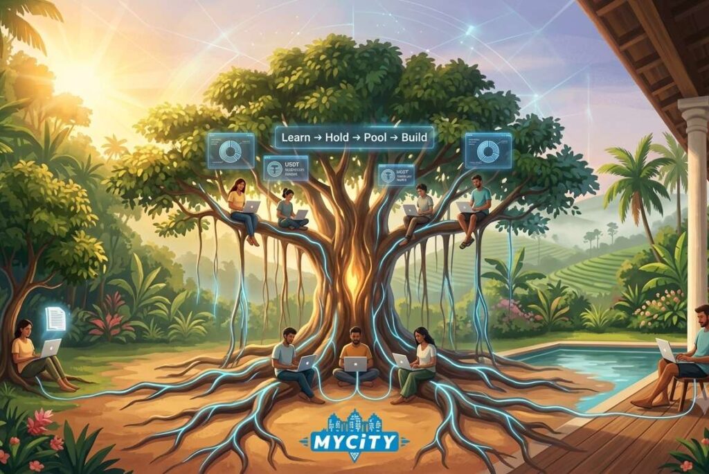 Decentralized Ownership Model: Why MyCity Builds Peers, Not Shareholders